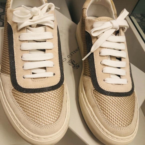 Brunello Cucinelli Pair of Sneakers. Size 39. - Picture 4 of 8